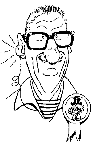Carl Barks Selbstportrait