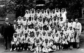 Mädchenklasse des Jahres 1932