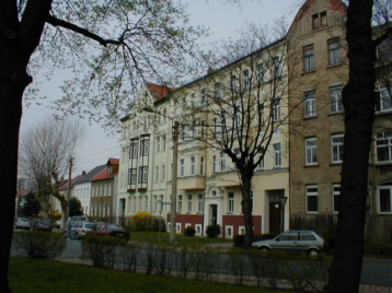 Renovierte Häsuer in der Weststrasse