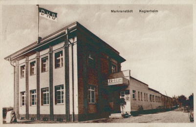 Das Keglerheim kurz nach der Eröffnung